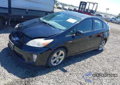 2013 Toyota Prius z USA, uszkodzony, nr VIN JTDKN3DU2D1657813